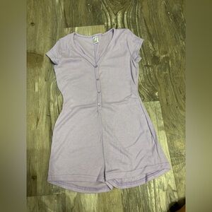 Medium sleep onesie purple